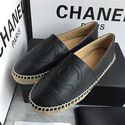 chanel espadrilles fake vs real|chanel espadrilles real vs false.